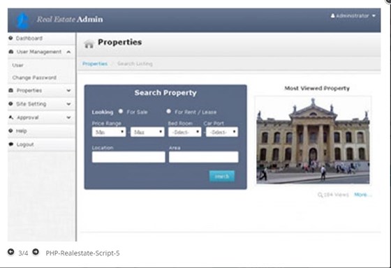 Real Estate Script Live Demo: Real Estate Script Live Demo